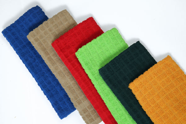 Kitchen Towels,12 Pack 15 x 25 Inches, 100% Ring Spun Cotton Super Soft