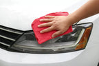 Soft Textiles Red Shop Towels 13 x 14 Cleaning Cotton Rags Absorbent Wipers