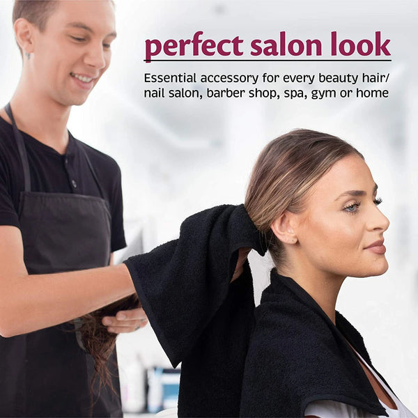 Salon Towel 16"x27" Pure Cotton Economy Hand Gym & Parlour Towels