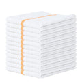 Bar Mop Towel 12-24 Pack Cleaning Kitchen Towels 16"x19" Cotton Yellow Stripe