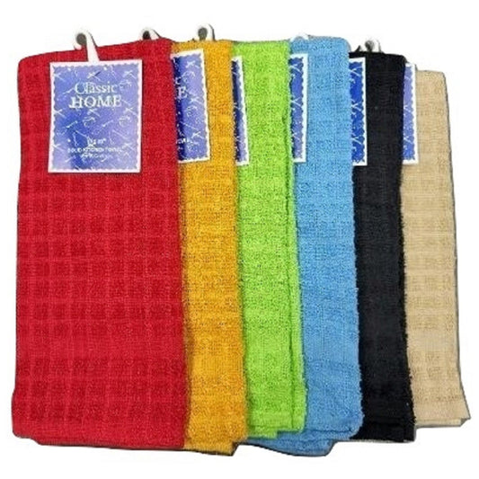 Kitchen Towels,12 Pack 15 x 25 Inches, 100% Ring Spun Cotton Super Soft