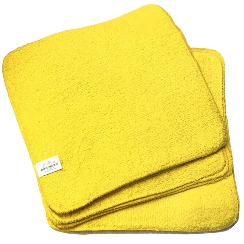 Soft Textiles Washcloths Towel 12-24 Pack Solid Color 100% Cotton Baby Face Towel Set 12"x12" Wholesale Lot